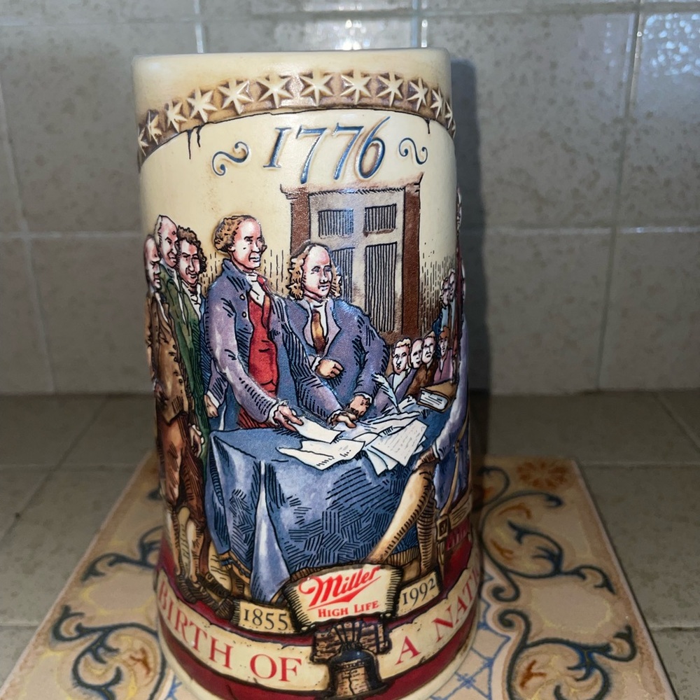 Vintage beer stein